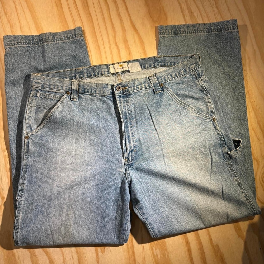Gap Supply Company USA Mens Light Wash Carpenter Jeans 40x32
